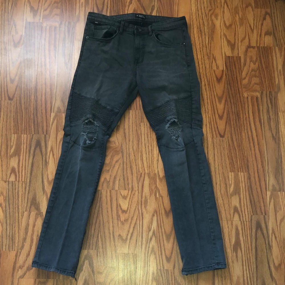 Smokey Black BDG Ripped Jeans